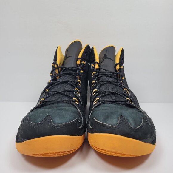 Jordan Melo M10 Mid 2014 Men\'s Atomic Mango Black Shoes 629876-013 US Size 15 main image 8